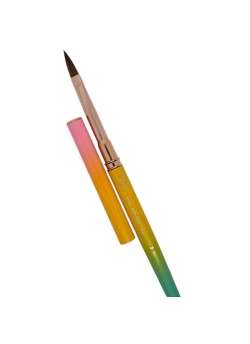 Pensulă profesională polygel ovală nr. 6