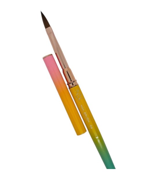 Pensulă profesională polygel ovală nr. 6