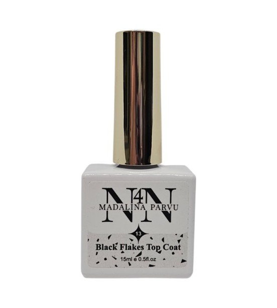 Black Flakes Top Coat