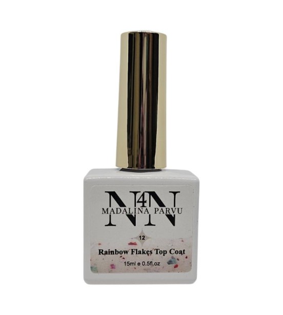 Rainbow Flakes Top Coat