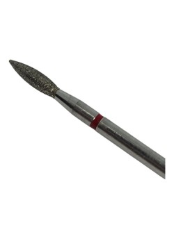 Bit capăt freză diamantat flacără roșu