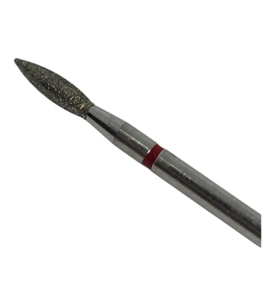 Bit capăt freză diamantat flacără roșu Bit capăt freză diamantat flacără roșu