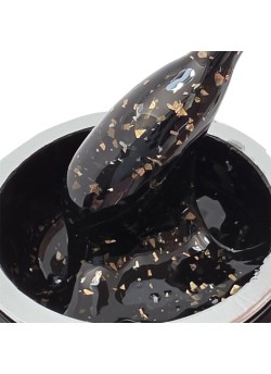 Marble Gold Black Veil Builder Gel