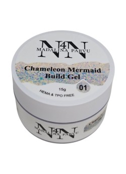 Chameleon Mermaid 01 Builder Gel
