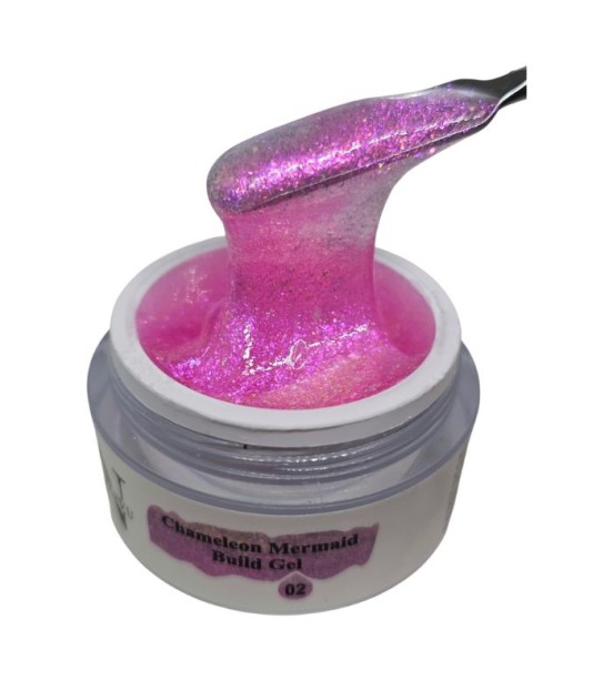 Chameleon Mermaid 02 Builder Gel