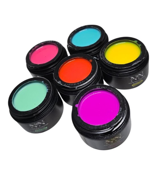 Set 6 Candy Pop Collection Builder Gel