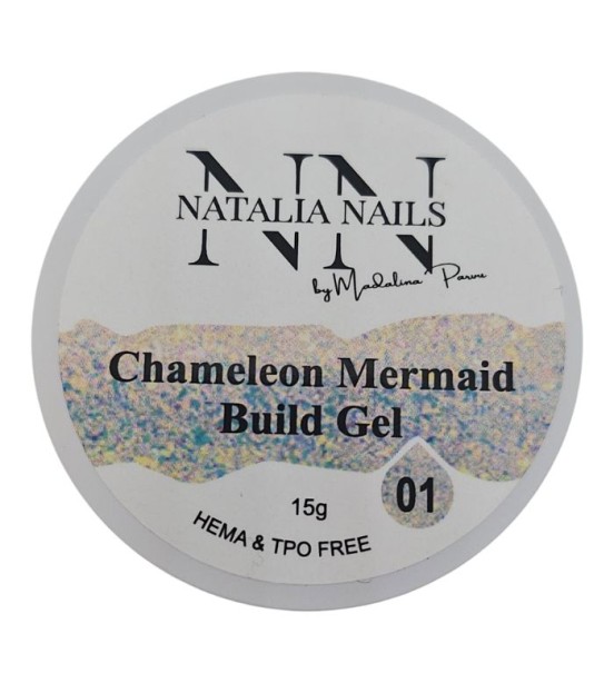 Chameleon Mermaid 01 Builder Gel