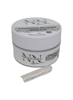 Chameleon Mermaid 01 Builder Gel