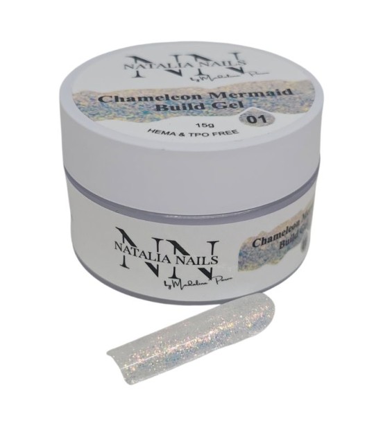 Chameleon Mermaid 01 Builder Gel