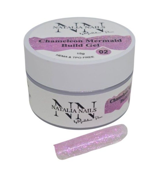 Chameleon Mermaid 02 Builder Gel
