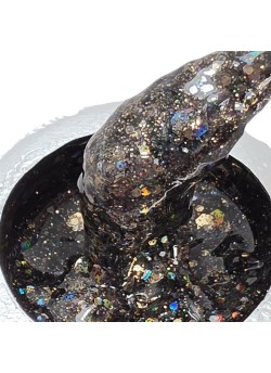 Black Crystal Spark Collection Builder Gel