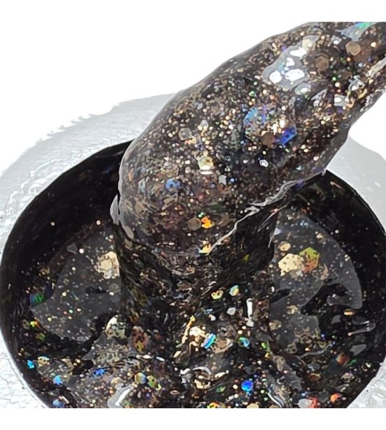 Black Crystal Spark Collection Builder Gel