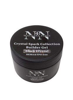 Black Crystal Spark Collection Builder Gel