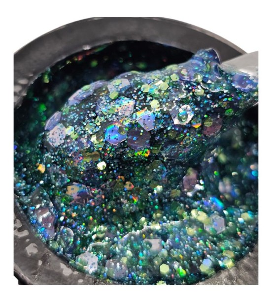 Blue Crystal Spark Collection Builder Gel