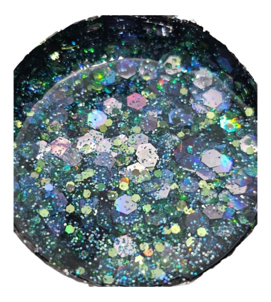 Blue Crystal Spark Collection Builder Gel