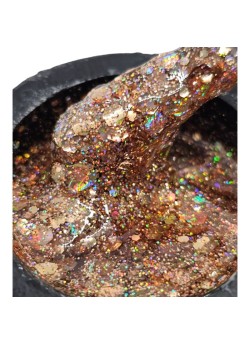 Golden Crystal Spark Collection Builder Gel