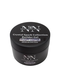 Purple Crystal Spark Collection Builder Gel