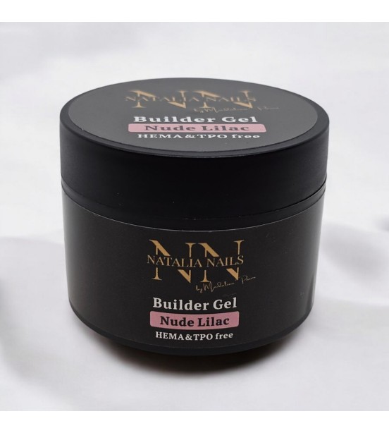 Colored Nude Lilac Builder Gel