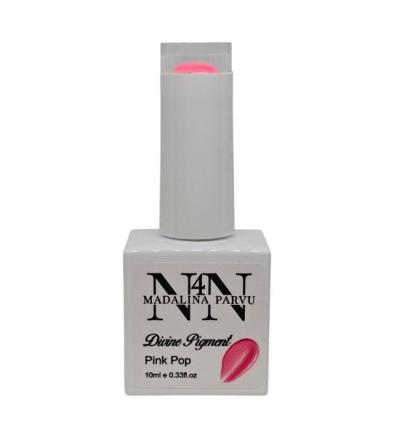 Oja semipermanentă Divine Pigment Pink Pop Oja semipermanentă Divine Pigment Pink Pop