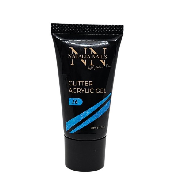Glitter Acrylic Gel 16