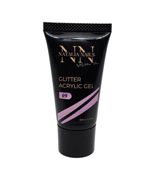 Glitter Acrylic Gel 09