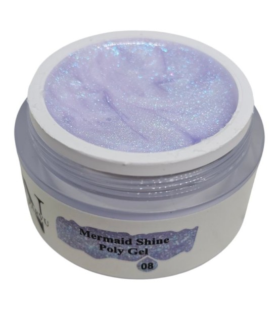 Mermaid Shine Poly Gel 08