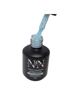Sweet Confetti Rubber Base Ice Cream Blue