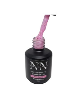 Sweet Confetti Rubber Base Pink Candy