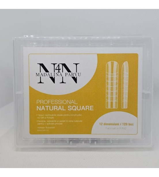 Full Cover Natural Square Soft Apex Full Cover Natural Square Soft Apex