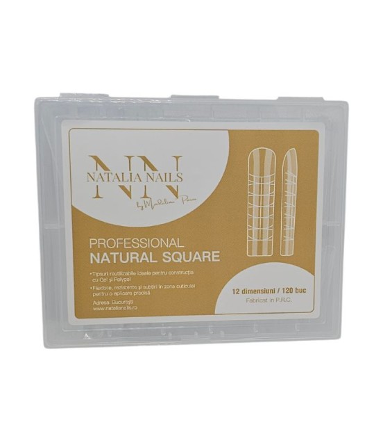 Full Cover Natural Square Soft Apex