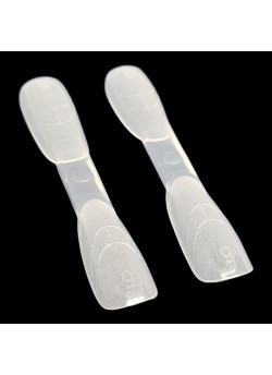 Tipsuri reutilizabile duble cu interior mat oval & migdală