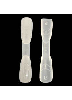 Tipsuri reutilizabile duble cu interior mat oval & migdală